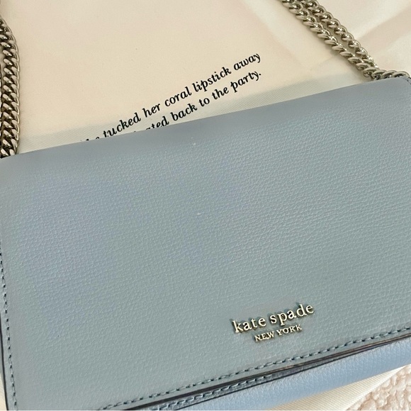 Blue Kate Spade Chain Crossbody - Picture 6 of 16
